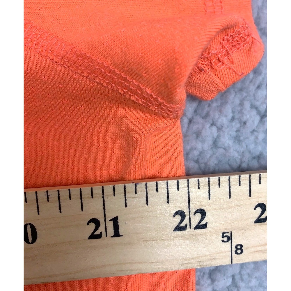 Carhartt TK6652-W T-Shirt Womens L Orange Force Color Enhanced Relaxed Fit Logo - Picture 8 of 9